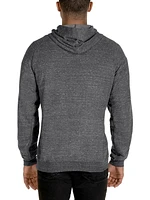 Jerzees Snow Heather Raglan Hood