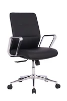 TygerClaw Mid Back Microfiber PU Office Chair