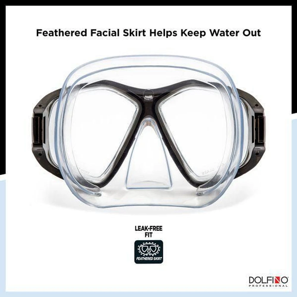 Dolfino Pro Makena Adult Dive Mask