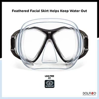 Dolfino Pro Makena Adult Dive Mask