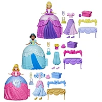 Disney Princess Secret Styles Fashion Surprise Rapunzel, Mini Doll Playset with Extra Clothes and Accessories, Toy for Kids 4 and Up