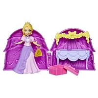 Disney Princess Secret Styles Fashion Surprise Rapunzel, Mini Doll Playset with Extra Clothes and Accessories, Toy for Kids 4 and Up