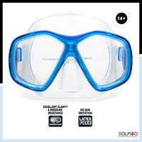 Dolfino Pro Makena Adult Dive Mask - Blue