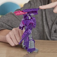 Transformers Toys Bumblebee Cyberverse Adventures Dinobots Unite Warrior Class Shockwave Action Attackers Figure, Ages 6 and Up, 5.4-inch