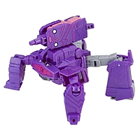 Transformers Toys Bumblebee Cyberverse Adventures Dinobots Unite Warrior Class Shockwave Action Attackers Figure, Ages 6 and Up, 5.4-inch