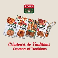 Roma Cooked Sliced Merguez Sausage, 175 gr
