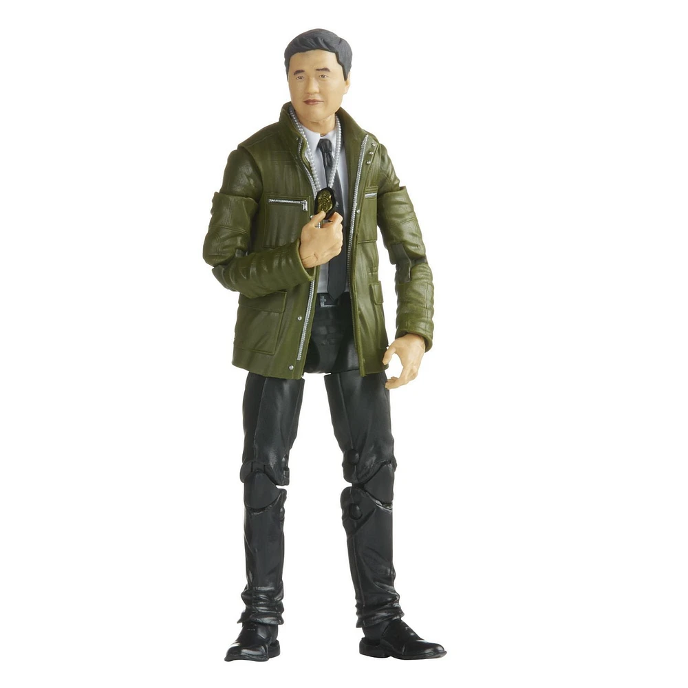 Marvel Legends Series MCU Disney Plus Wandavision Agent Jimmy Woo Action Figure 6-inch Collectible Toy, 1 Accessory and 2 Build-A-Figure Parts