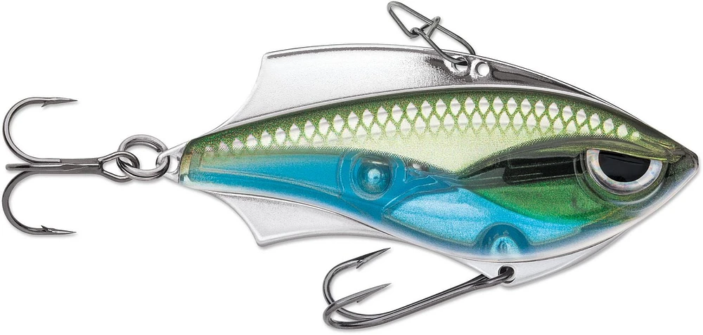 Rapala RVB06MBS Rap-V Blade 6, 2-1/2", 1/2oz, Mossback Shiner, Rap-V Blade, Mossback Shiner