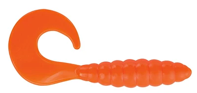 Apex AP-CT2-11 Curly Tail 2" Orange, Curly Tail, Orange