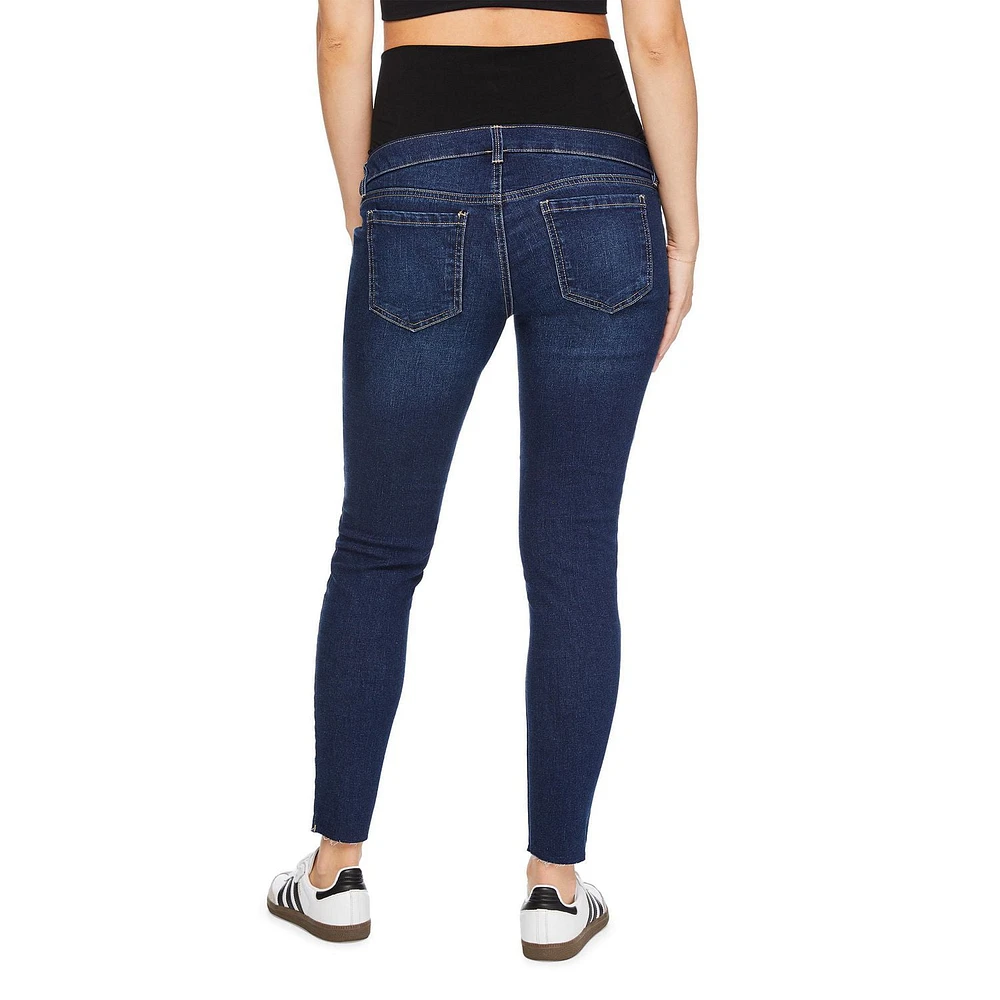 Paisley Sky Maternity OTB Skinny Jean