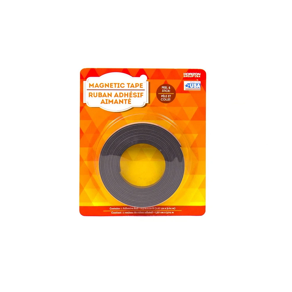 10 Ft. Peel And Stick Magnetic Tape by Horizon Group USA