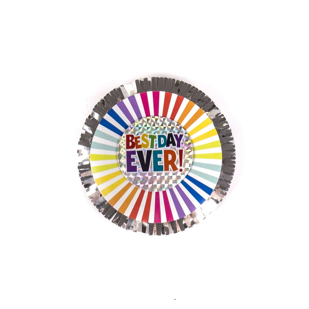 Party-eh! Party Eh! “Best Day Ever” Light up Button by Horizon Group USA