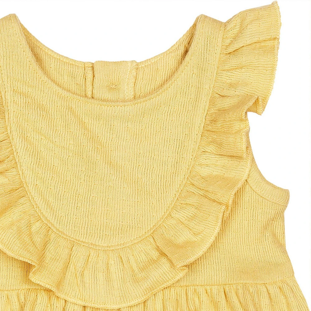 Modern Moments by Gerber - Baby - Bubble Romper - Yellow