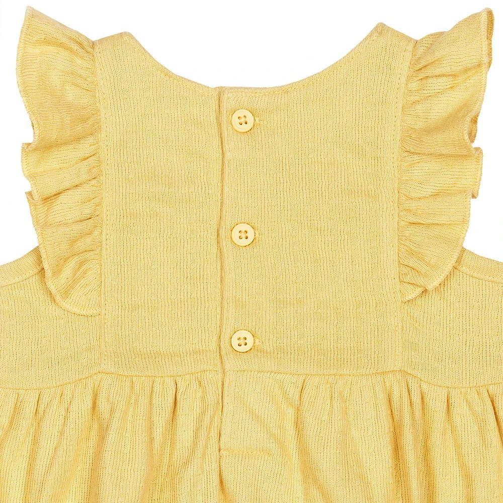 Modern Moments by Gerber - Baby - Bubble Romper - Yellow