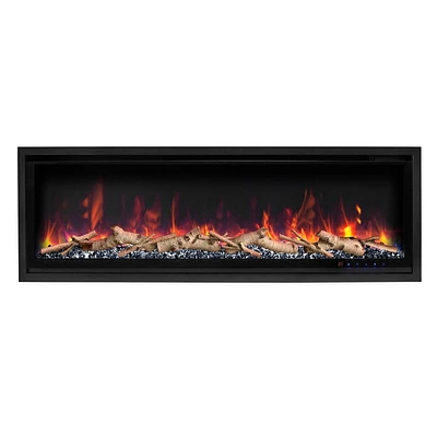 Pro Series Black Diamond Electric Fireplace, 50IN