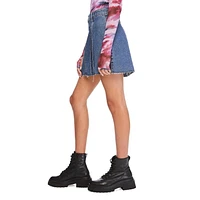 My Sister's Closet Girls' Pleated Denim Skirt