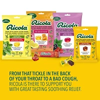 Ricola Citron menthe, 19 pastilles, Soin pour la gorge naturellement rafraîchissant (90) 19 unités
