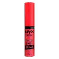 NYX Professional Makeup Butter Gloss Bling Shimmer Lip Gloss<br>