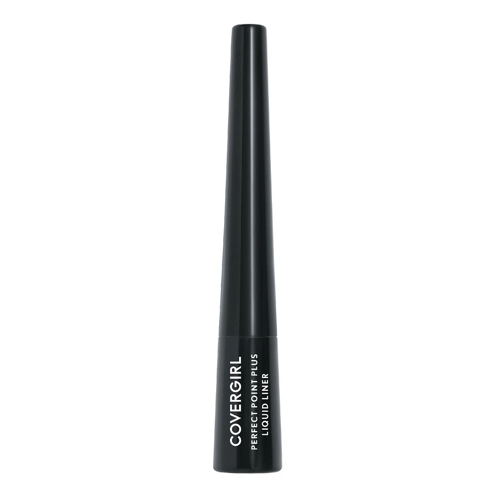 COVERGIRL Perfect Point Plus Liquid Liner, No Smudge, Precise Tip, Lasts up to 12 Hours, 100% Cruelty-Free, Liquid eyeliner