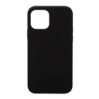 blackweb Hard-Shell Silicone iPhone 12/12 Pro Case (Black)