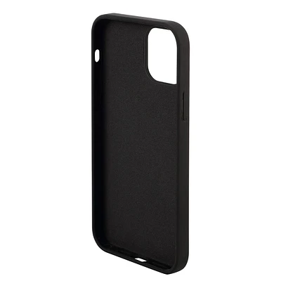 blackweb Hard-Shell Silicone iPhone 12/12 Pro Case (Black)