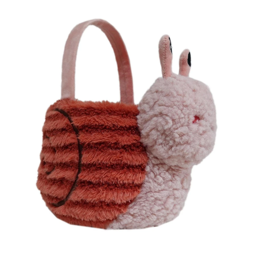 Way To Celebrate Easter Plush 11inch Easter  Plush Snail Basket