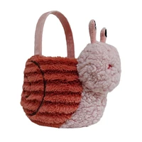 Way To Celebrate Easter Plush 11inch Easter  Plush Snail Basket