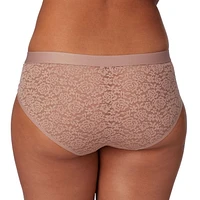 Maidenform Stretch Lace Brief. 2-Pack, Colours: Black and Mocha