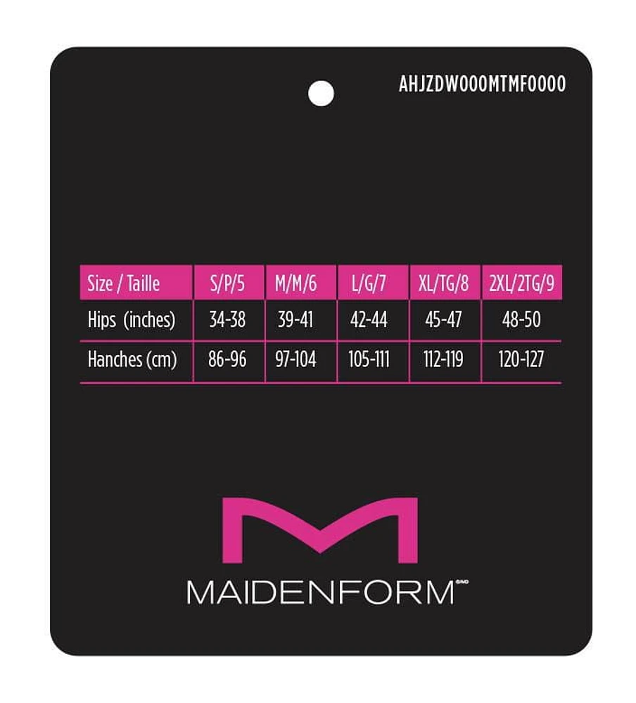 Maidenform Stretch Lace Brief. 2-Pack, Colours: Black and Mocha