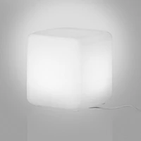 South Shore Sweedi Lighted Nightstand White