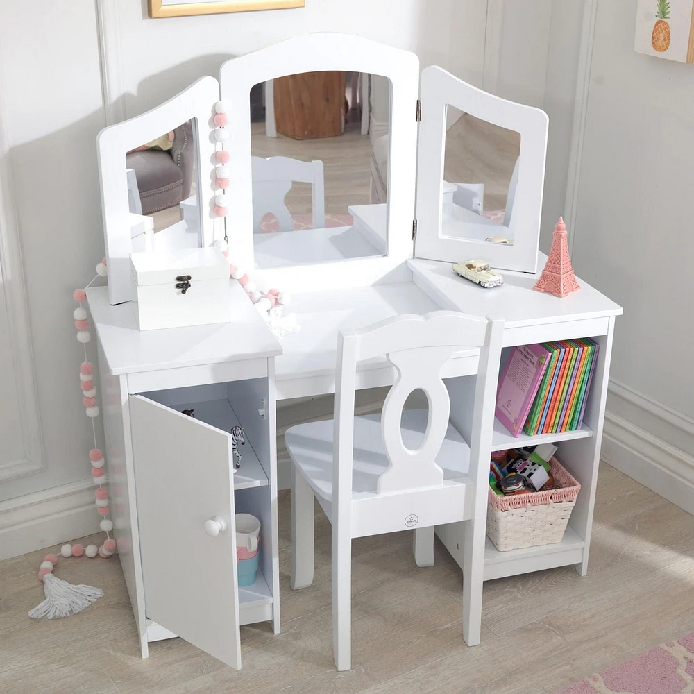 KidKraft Deluxe Vanity & Chair