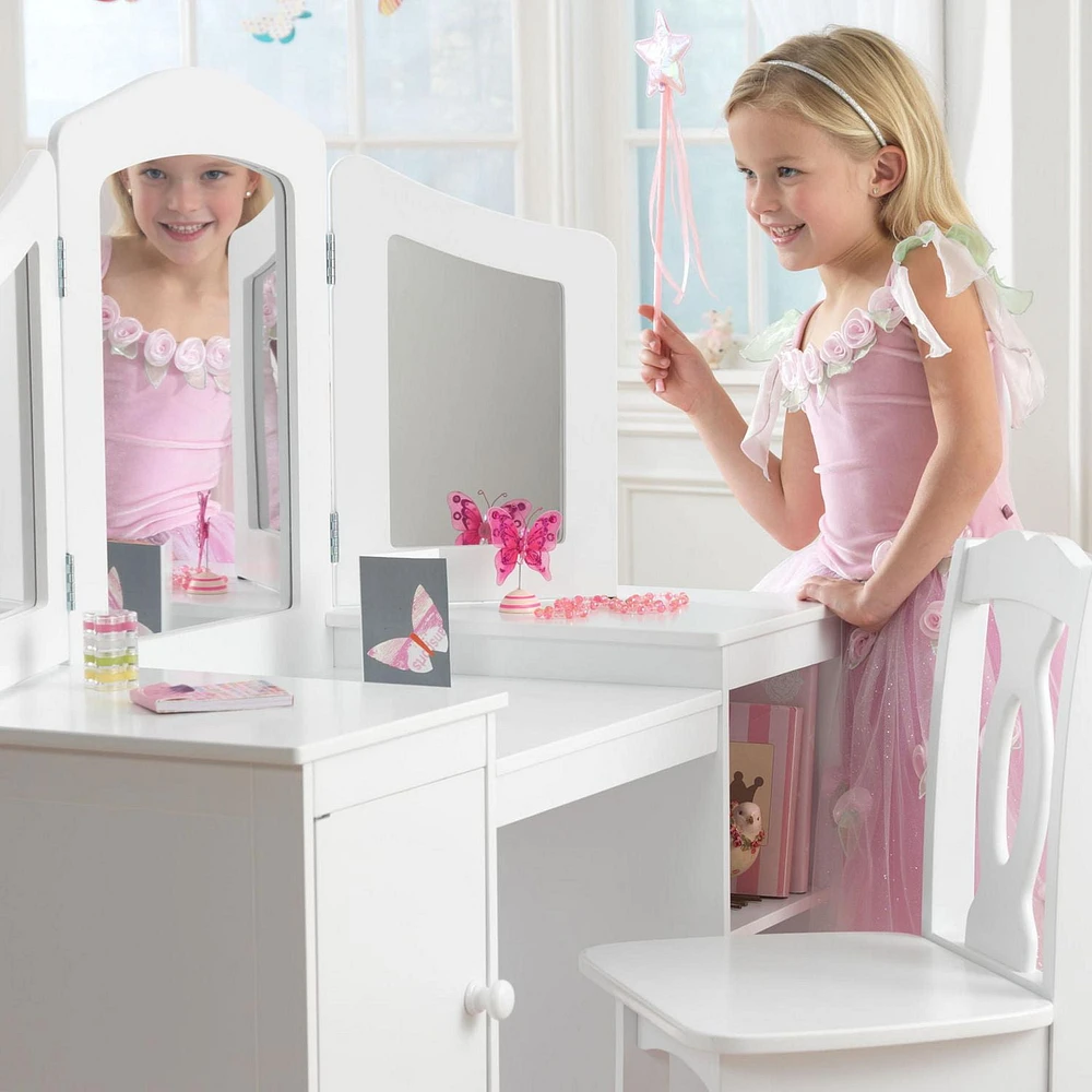 KidKraft Deluxe Vanity & Chair