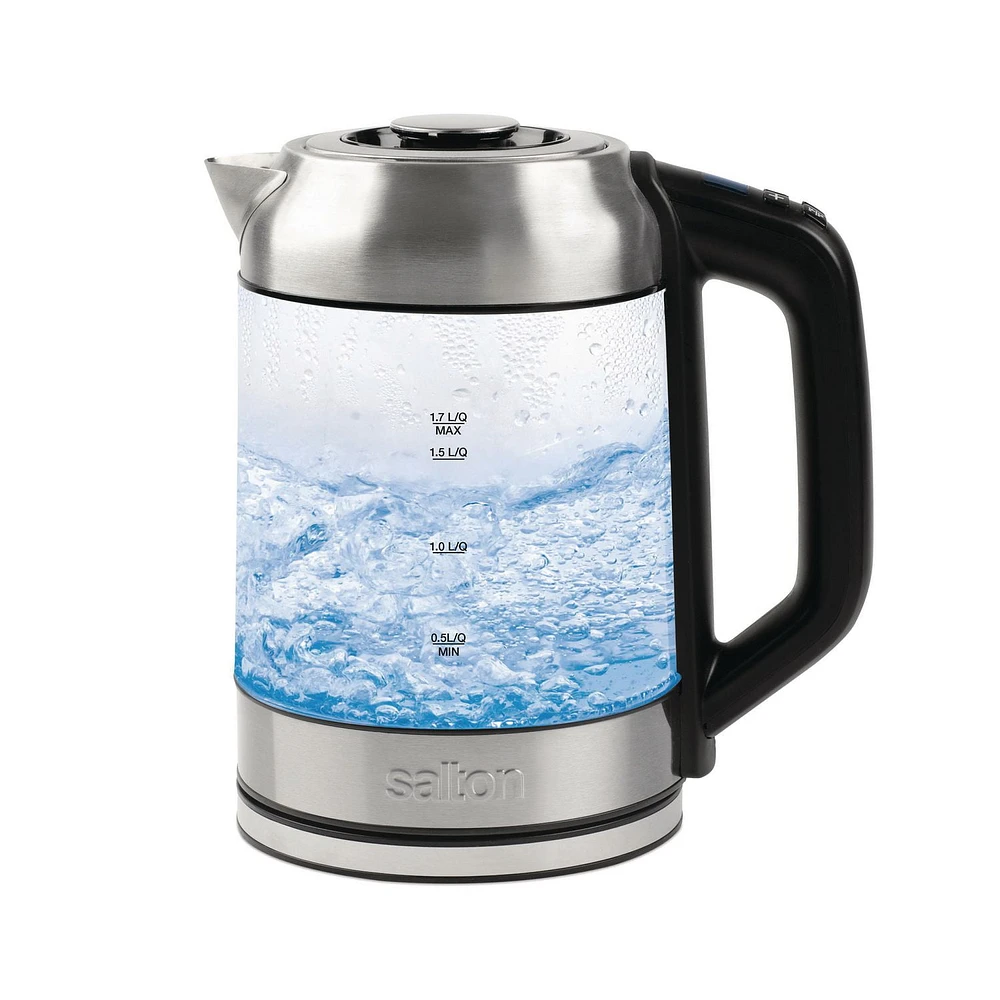 Salton Temperature Control Kettle & Tea Steeper 1.7L, 1500W, GK1758