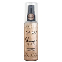 Shimmer Spray Rose Gold