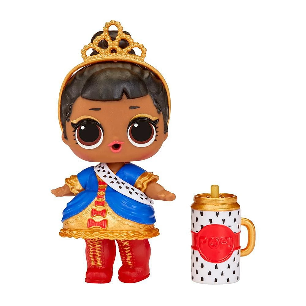 LOL Surprise OMG House of Surprises Beauty Booth Playset with Her Majesty Collectible Doll