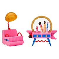 LOL Surprise OMG House of Surprises Beauty Booth Playset with Her Majesty Collectible Doll