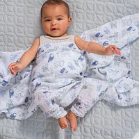 Aden + Anais™ Essentials 2-Pack Swaddles - Cotton Muslin - Time to Dream, Swaddles