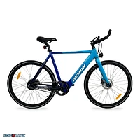 Demon Electric 27.5" Electric Bike, 250W Motor City eBike for Adults, 32 km/h Electric Bicycle, Concealed 36V Battery Commuter E-Bike, Blue