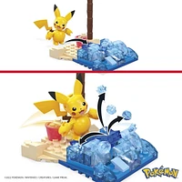 MEGA Pokémon Pikachu's Beach Splash Building Set - 79 bricks