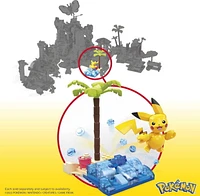 MEGA Pokémon Pikachu's Beach Splash Building Set - 79 bricks