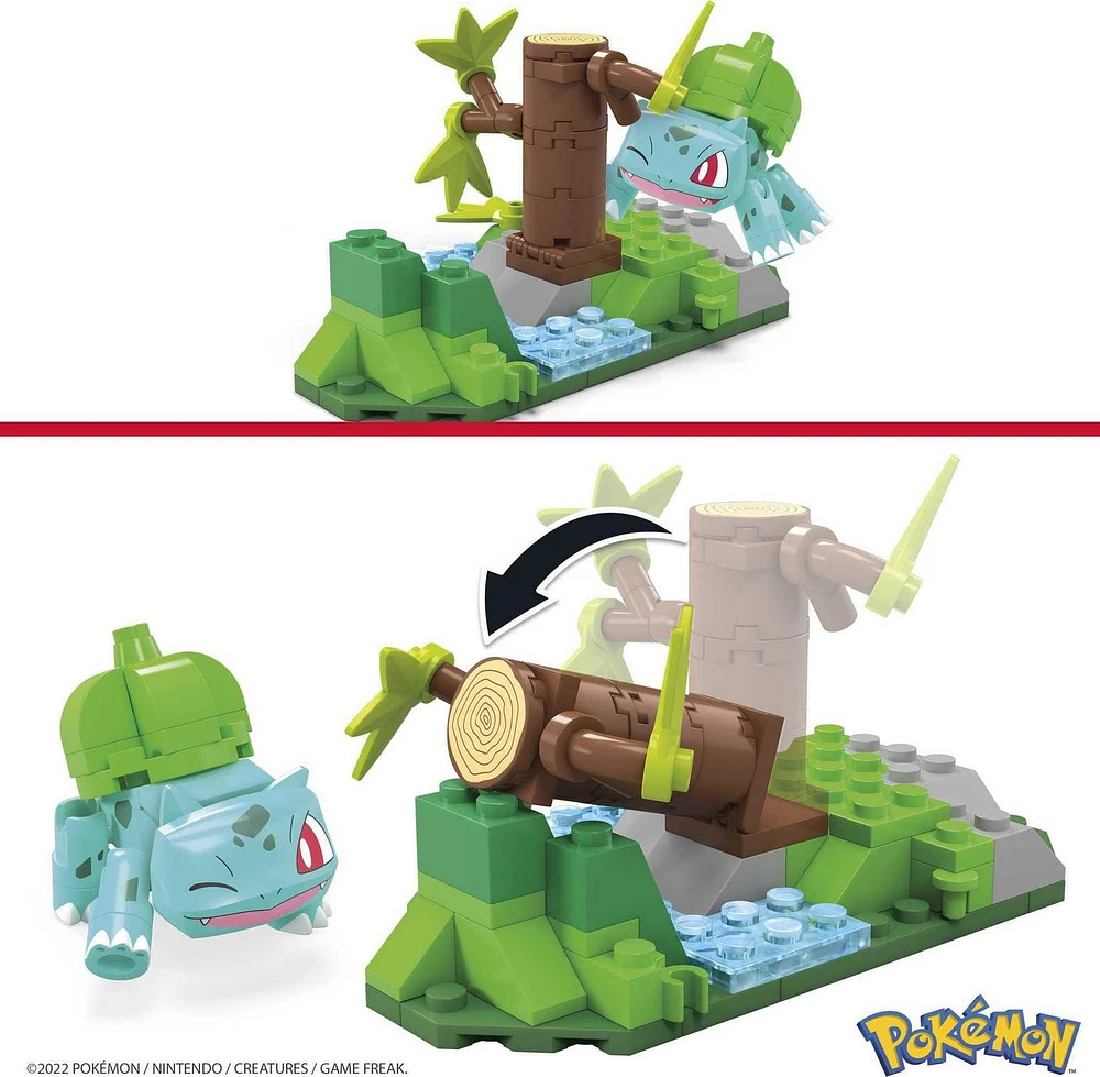 MEGA Pokémon Bulbasaur's Forest Trek Building Set - 82 Bricks