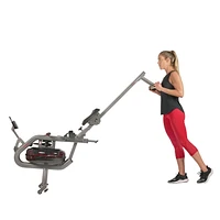 Sunny Health & Fitness Phantom Hydro Water Rowing Machine - SF-RW5910