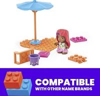 MEGA Barbie Color Reveal Beach Day Construction Set - 14 bricks and special pieces