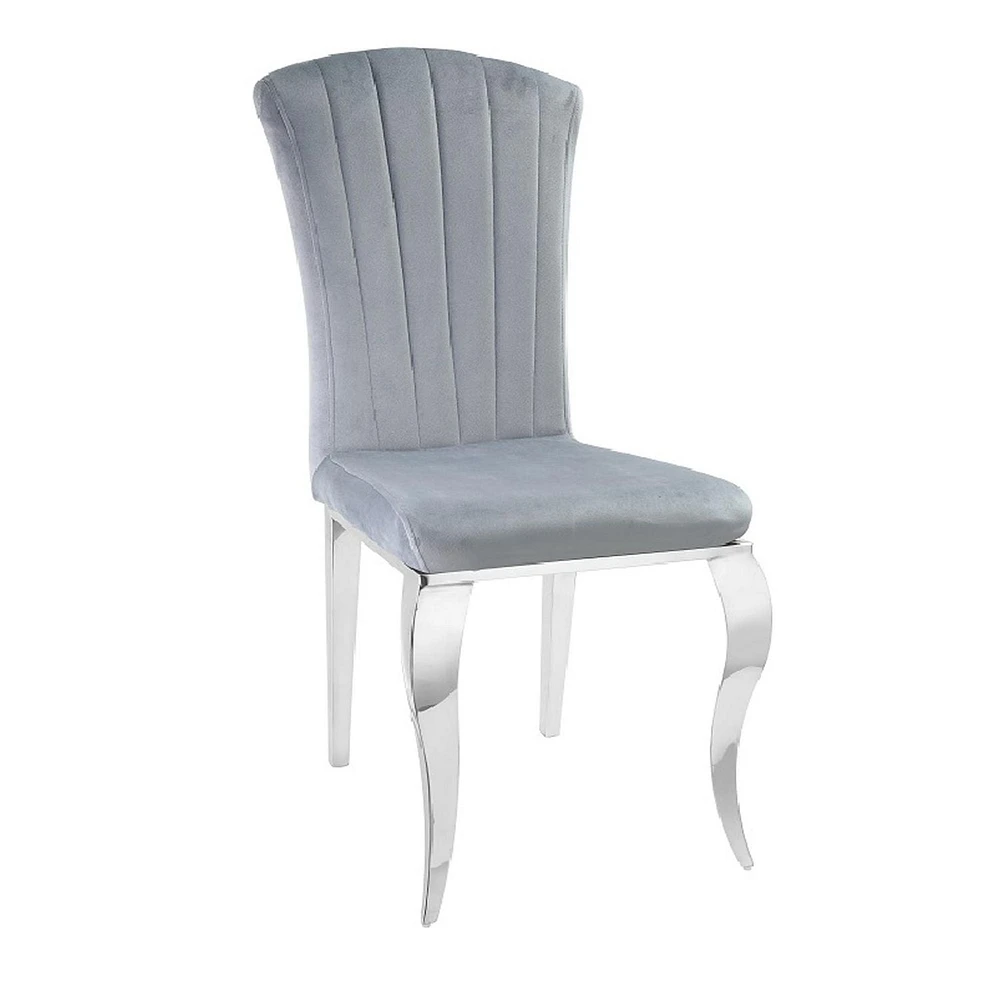 Canadian Lincoln Silver Dining Chair (Set of 2)