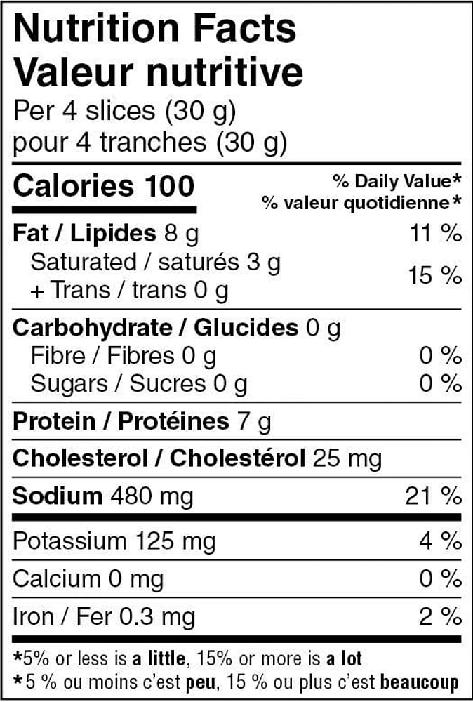 Salami de Gênes piquant Mon marché fraîcheur 100 g