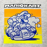 T-shirt à manches courtes Mariokart Mario Drifter pour tout-petits garçons