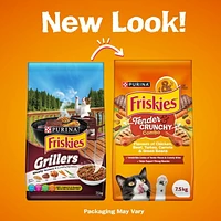 Friskies Tender and Crunchy Combo, Dry Cat Food, 1.4-7.5 kg