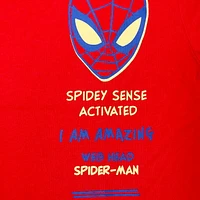 Toddler Boys Marvel Awesome Spidey Short Sleeve T-Shirt