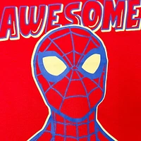 Toddler Boys Marvel Awesome Spidey Short Sleeve T-Shirt