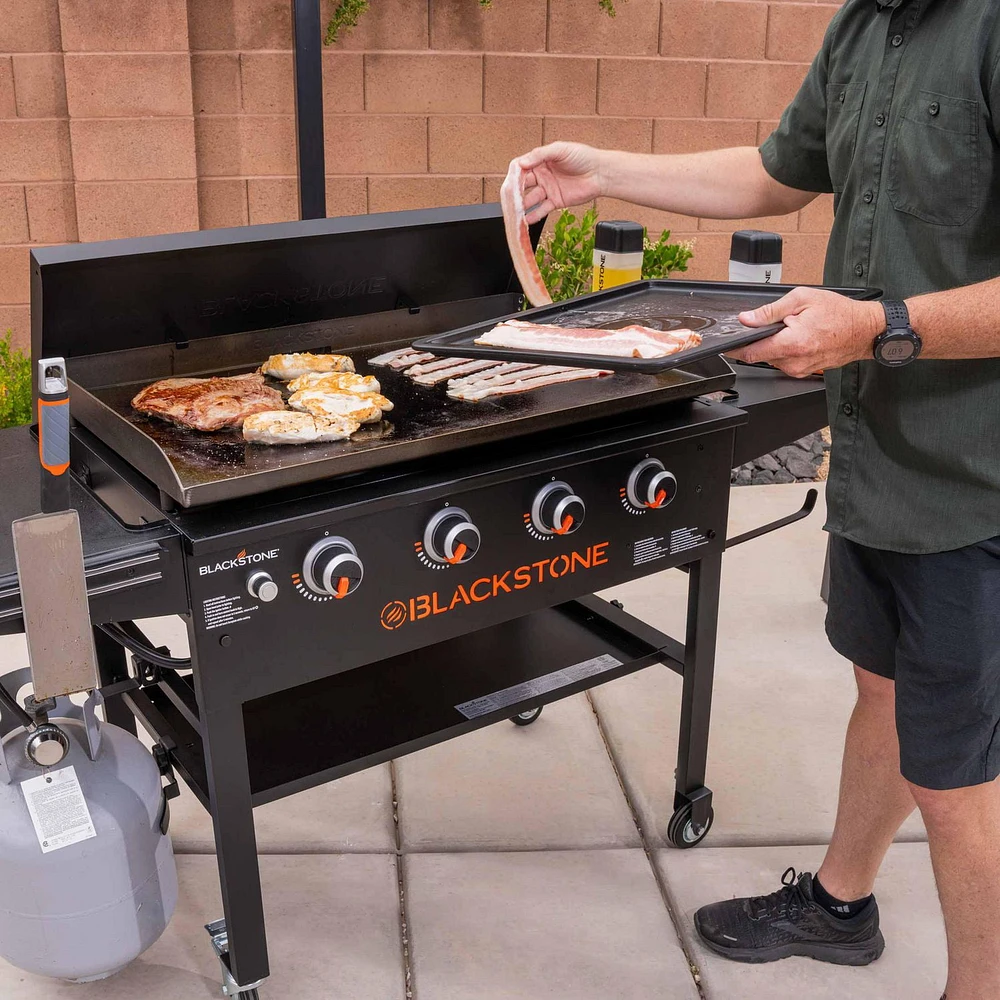 36" Original Griddle with Omni Griddle Plate & Flat top cover